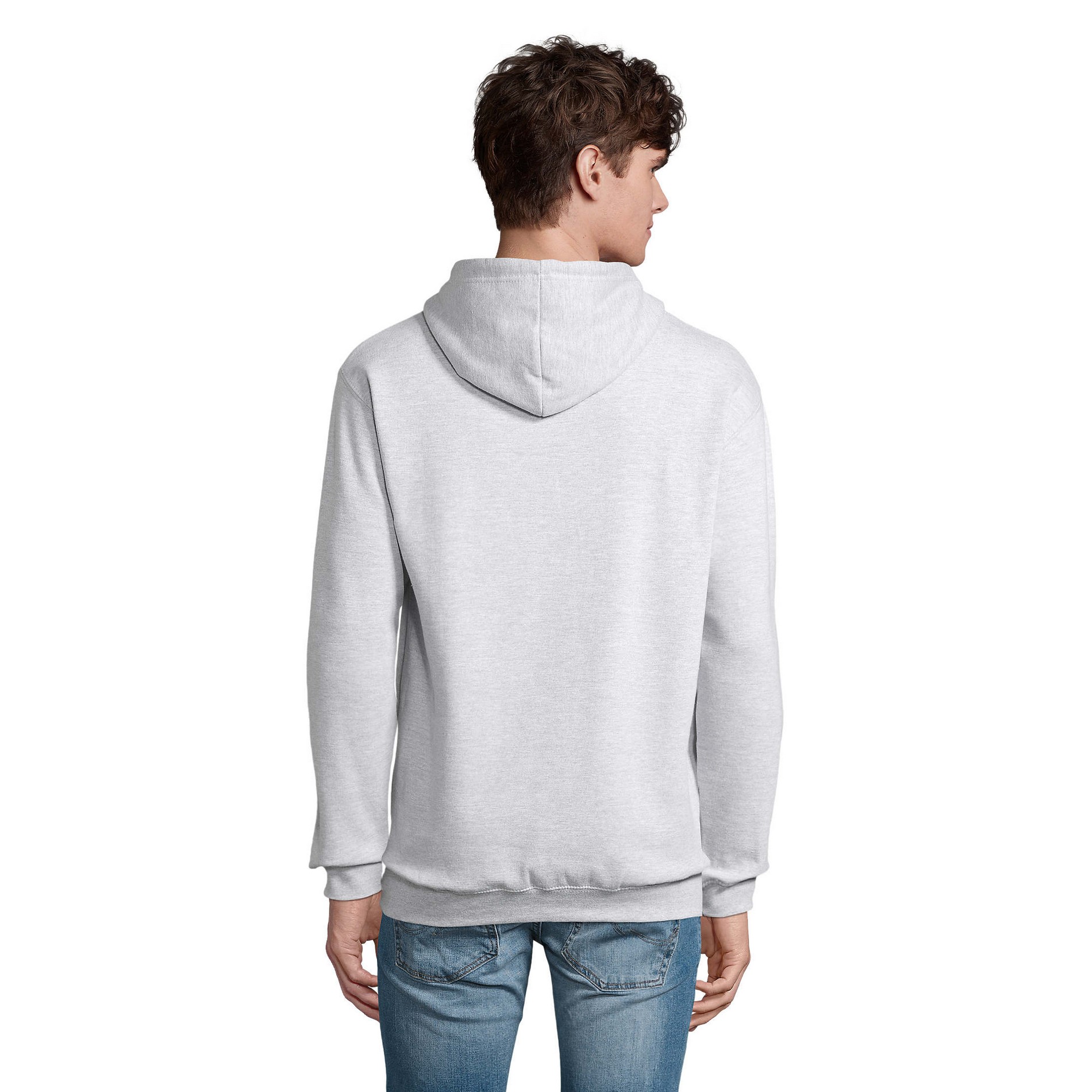 SOLS (Grå melange) hoodies dam – bild 2