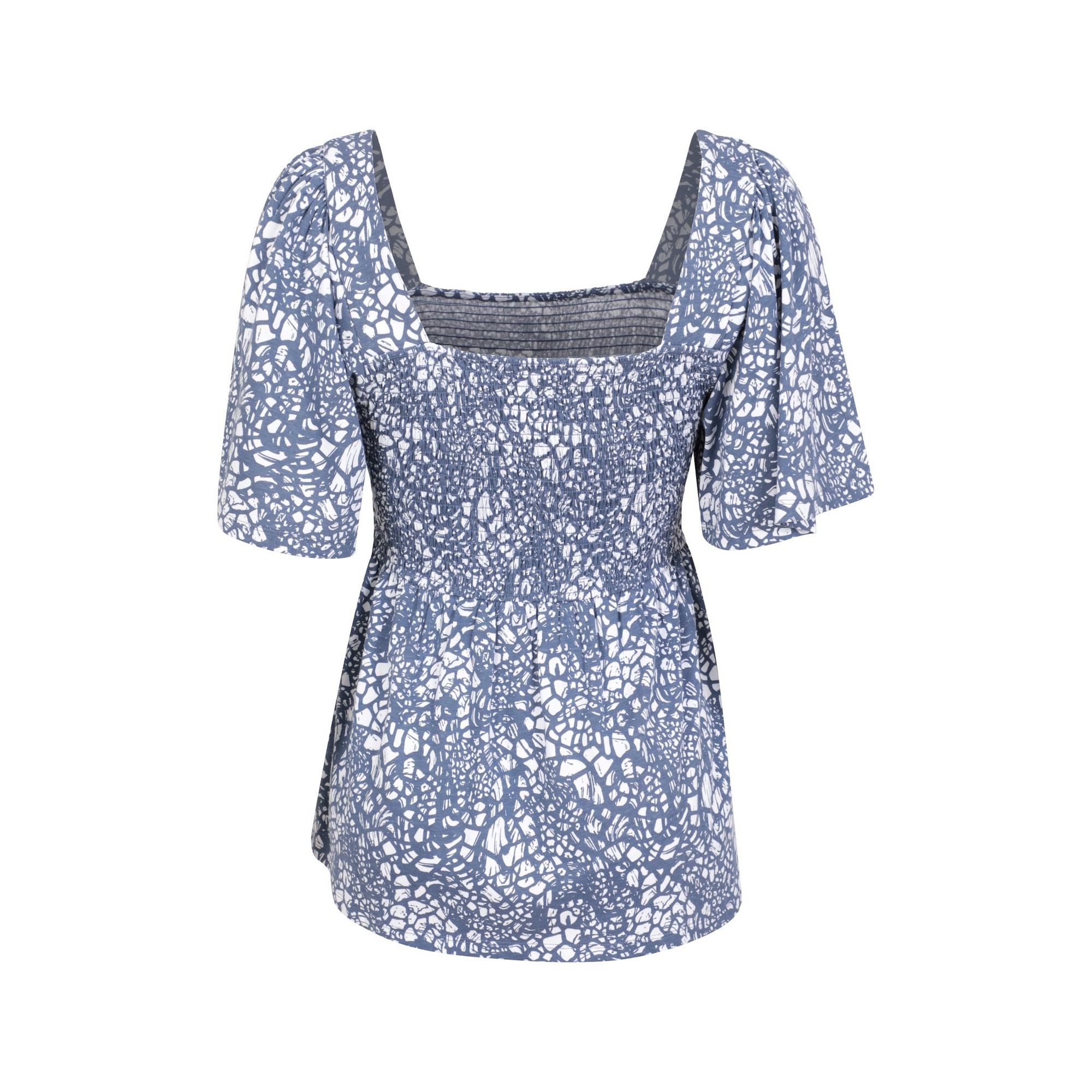 Mountain Warehou Dam/Lady Hydra Shirred Top (Mörkblå) toppar & linnen – bild 2
