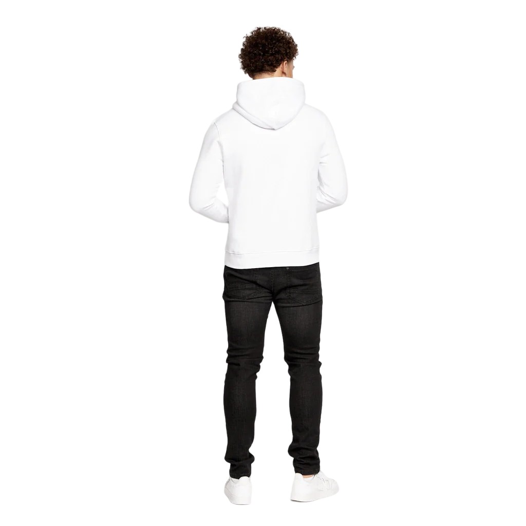Crosshatch Mens Englow Hoodie (Förpackning med 2) (Svart/Vit) herr – bild 2