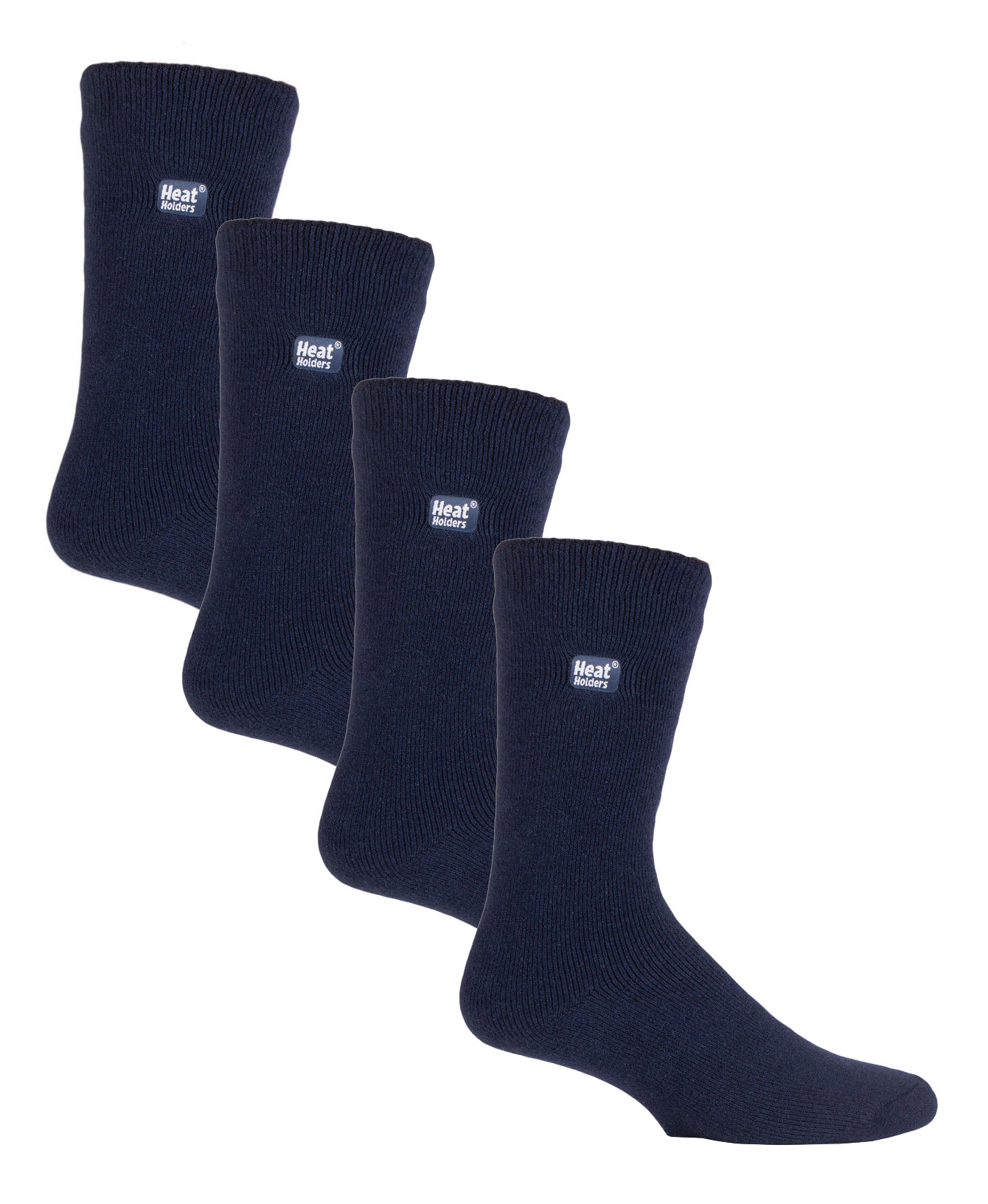 Thumbnail - Heat Holders Ultra Lite - 4 Paar Multipack Mens Thermal Socks | Ultra Thin Warm Socks for Dress Socks in Winter - Navy