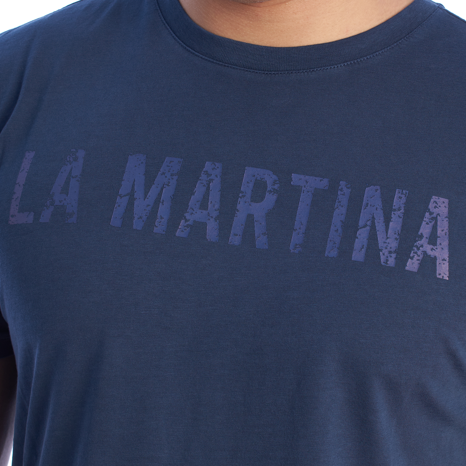 LA MARTINA YMR316-JS388 Regular Fit kortärmad t-shirt för män herr – bild 2