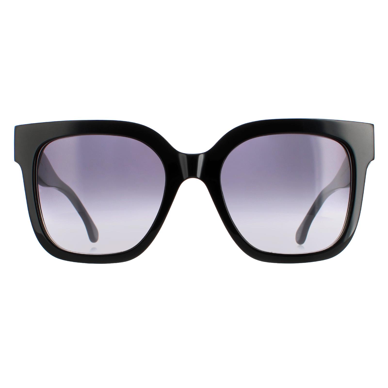 Thumbnail - Paul Smith Square Womens Schwarz Grau Gradient PSSN046 Delta