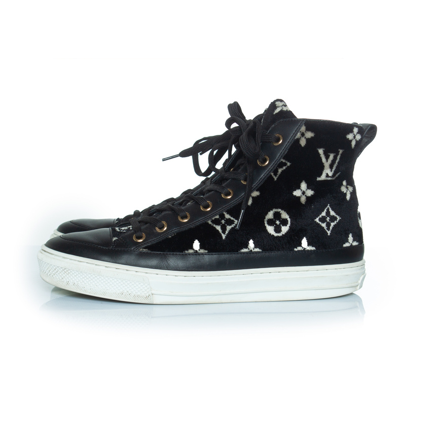 Louis Vuitton Pre-owned Stjärnmonogram sammetssneakers dam – bild 2