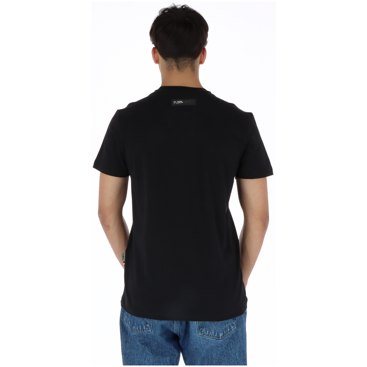 Plein Sport PS78 Design Logo Svart T-shirt herr – bild 2