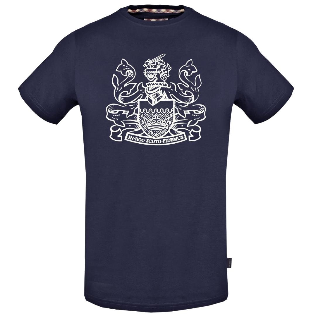 Aldis Crest Marinblå T-shirt