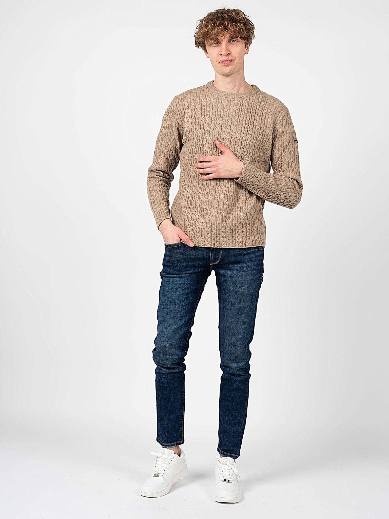 Pepe Jeans Pullover New Jules Herr stickade tröjor – bild 2