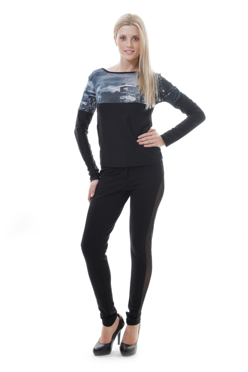 Top met Printdetail