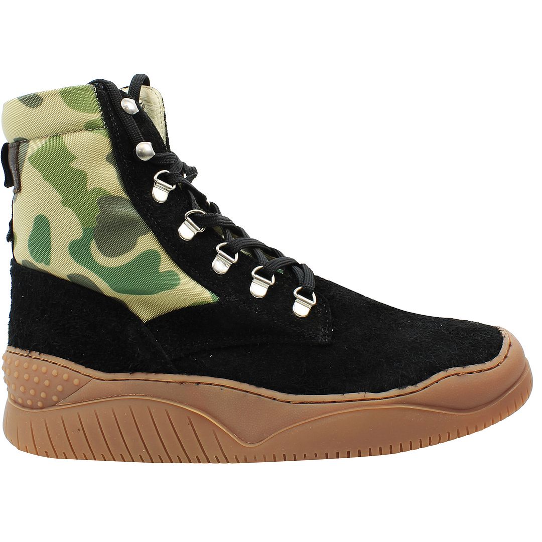 Diadora x McNairy herrstövlar i camo/svart – bild 2