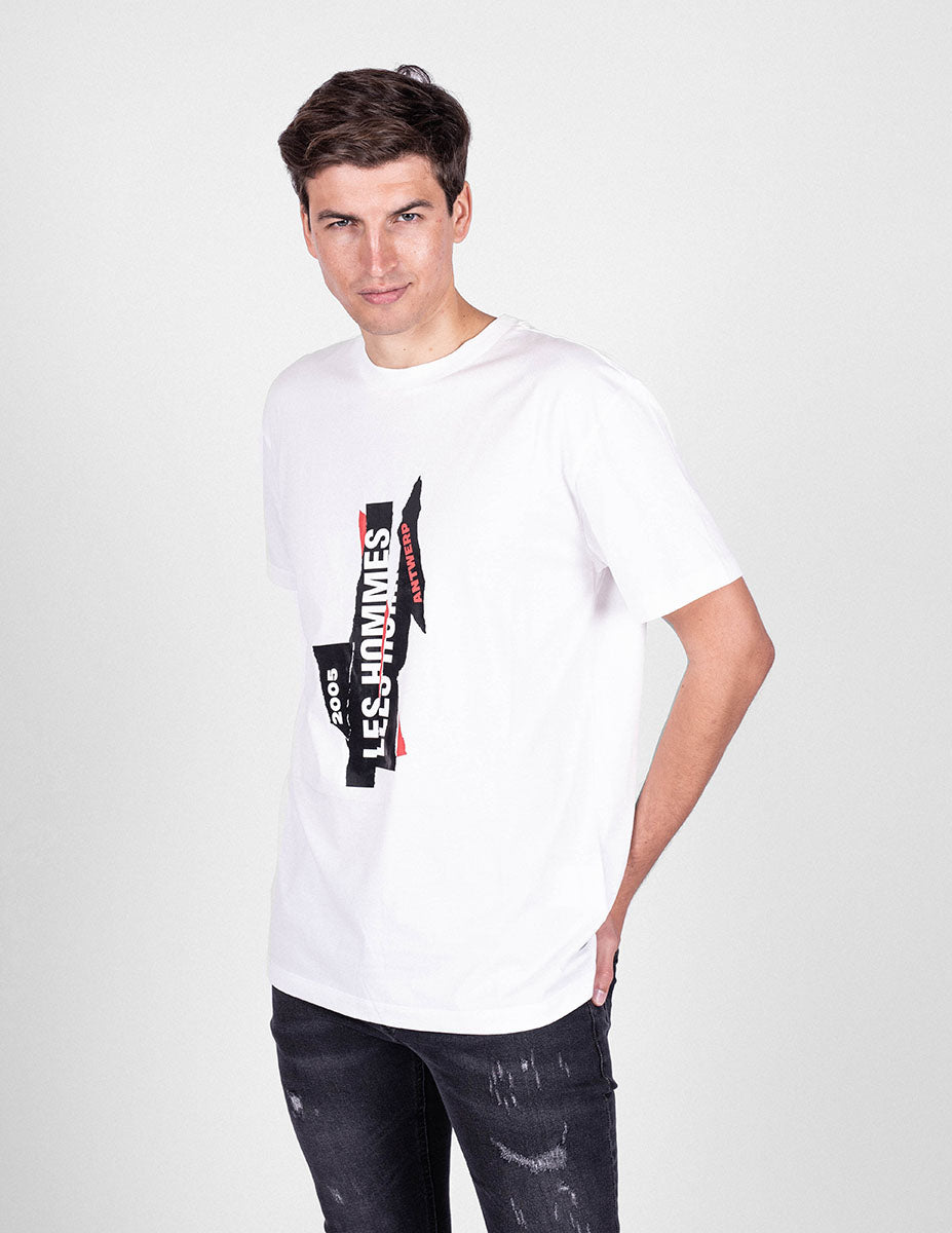 Les hommes T-shirt Logo Herr – bild 2