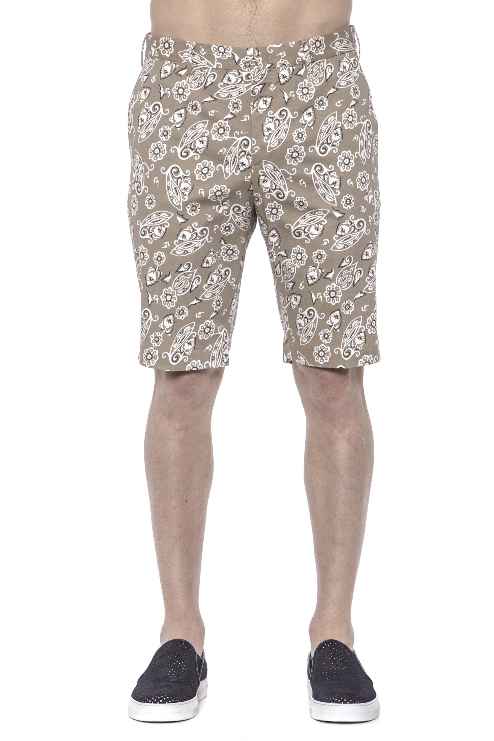 Herr Beige Bomullsshorts