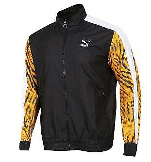 Thumbnail - Puma Wild Pack gewebt Full Reißverschluss -Up -Spur Top Jacke Black Mens 579510 21