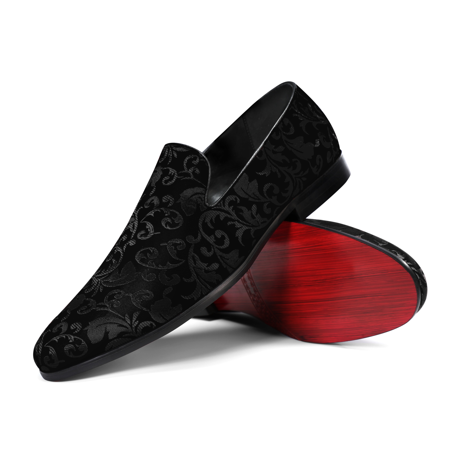 Penny Loafers med elegant jacquard för herr 2