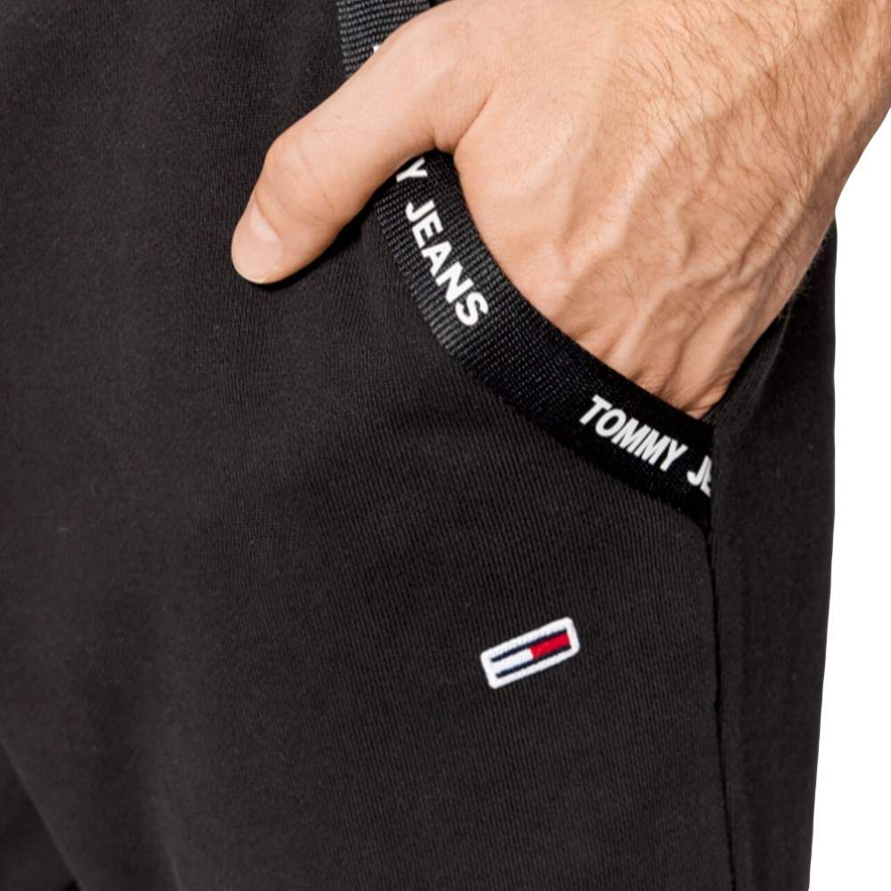 TOMMY JEANS Herr Classic Logo Joggingbyxor – bild 2