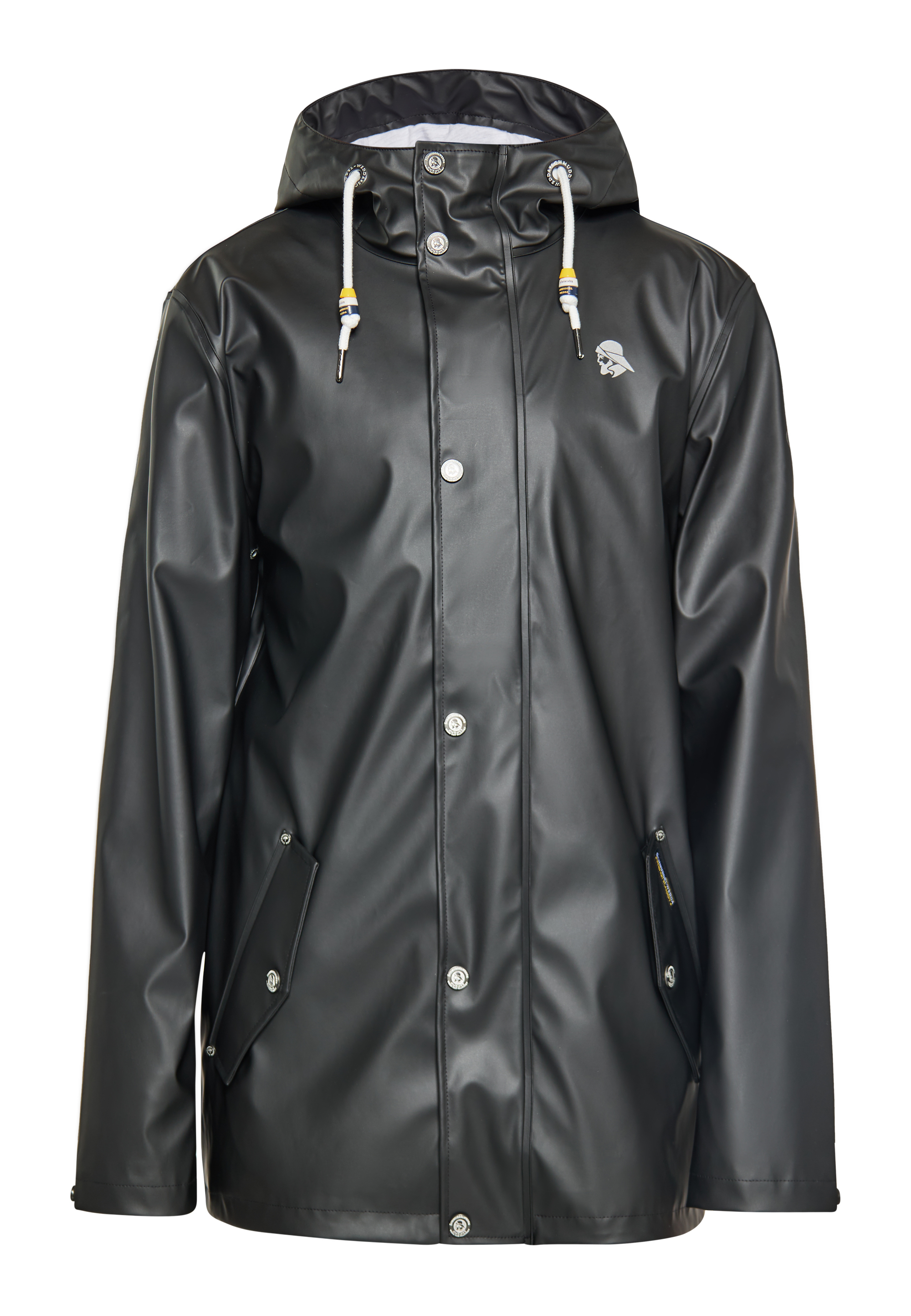Thumbnail - Schmuddelwedda Regenjacke Herren schwarz