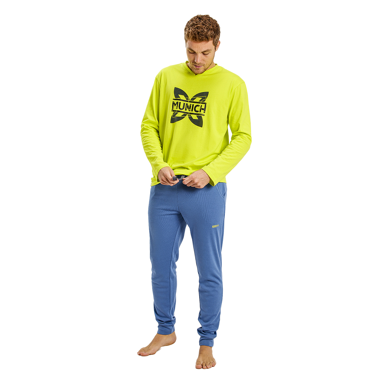 Winterpyjama met lange mouwen MUDP0251