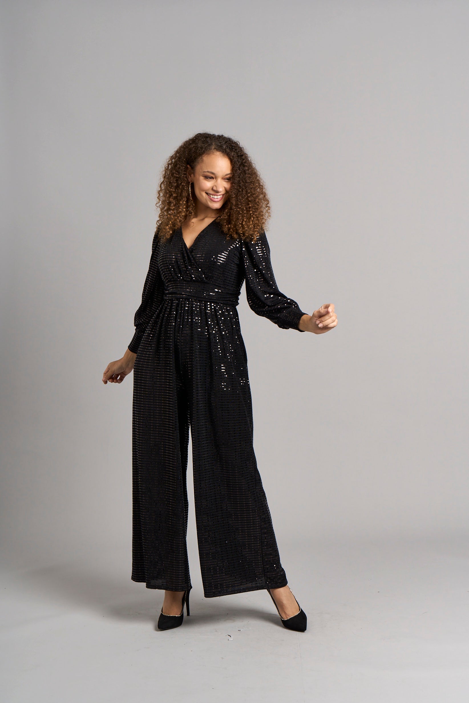 Carla Sequin Jumpsuit