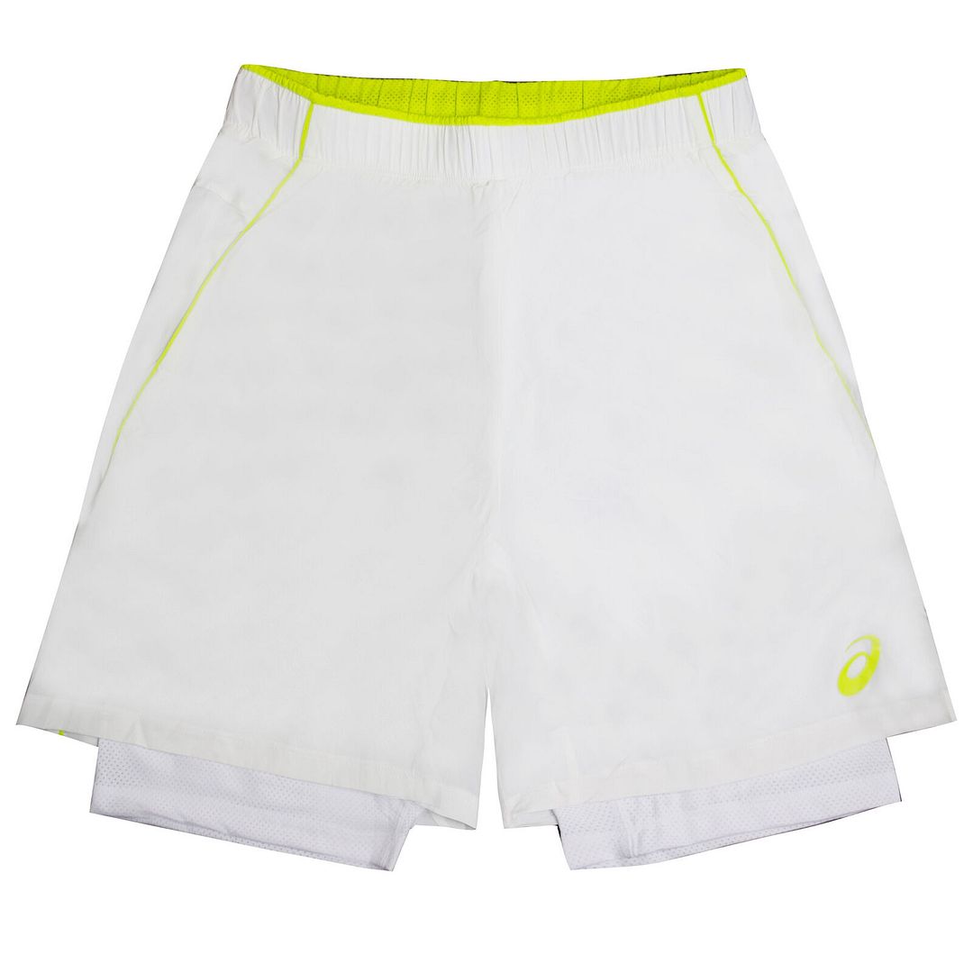 Thumbnail - Asics Padel Player Herren weiße Tennisshorts