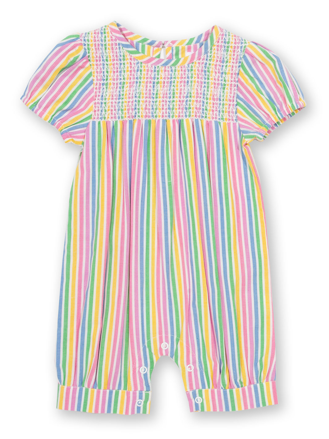Kite Clothing Baby Girl Sweet Stripe Romper - Multicolour Cotton - Size Newborn