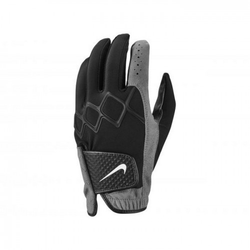 Thumbnail - Nike - Herren Handschuhe, Emblem - Nylon, Polyurethan, Spandex, Silikon (Schwarz/Kühles Grau)