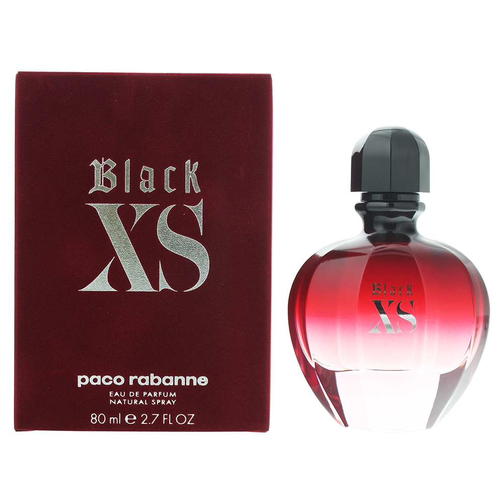 Paco Rabanne Womens Black XS Eau de Parfum 80ml Spray For Her - One Size