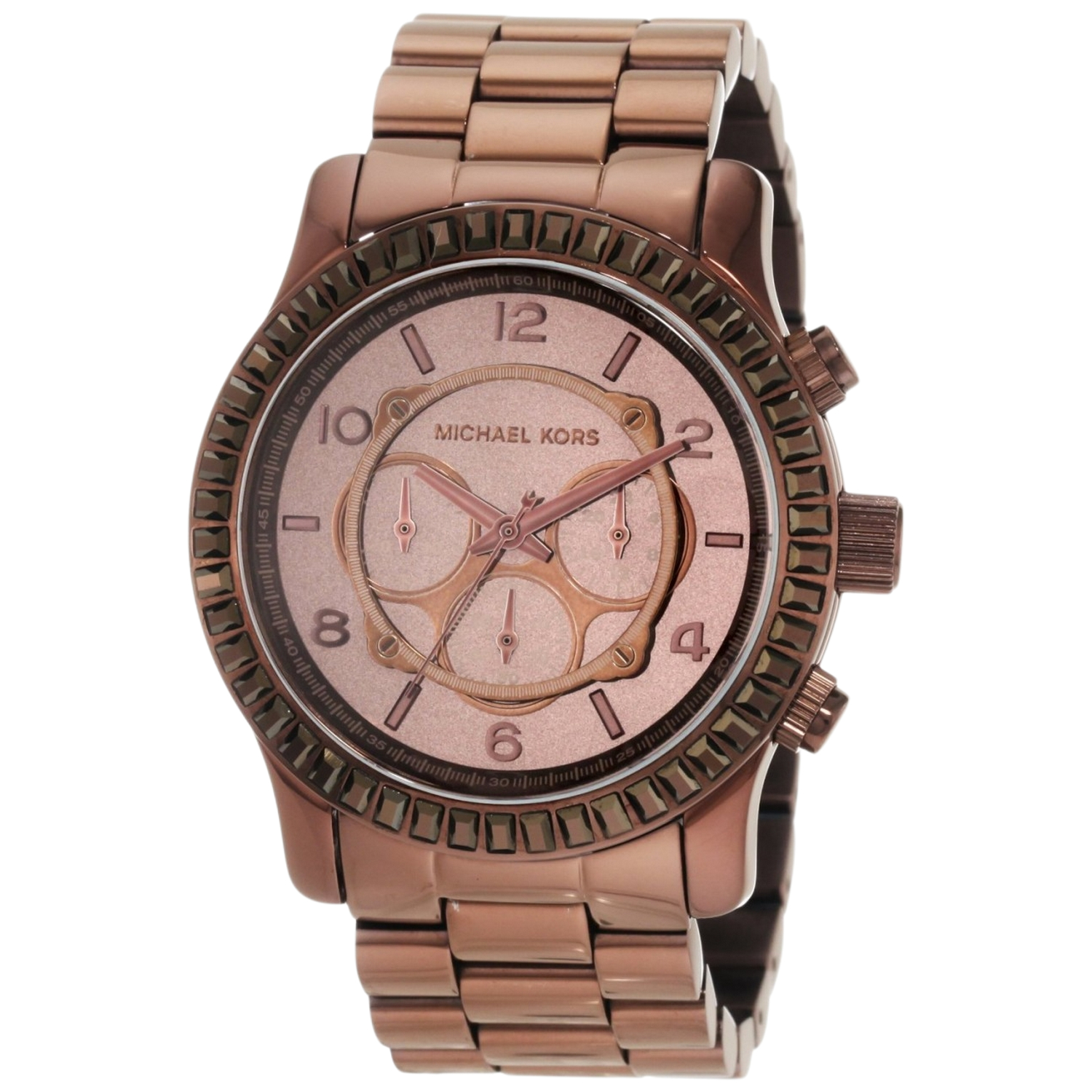Thumbnail - Michael Kors Damenuhr Quartz Braun