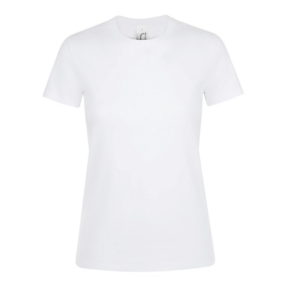 Thumbnail - SOLS Damen Regent Kurzarm T-Shirt (Weiß)