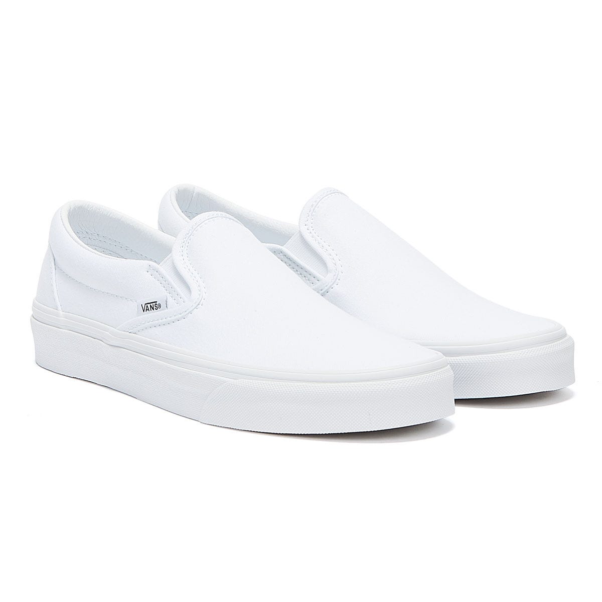 Thumbnail - Vans Classic Slip on True White Canvas Turnschuhe