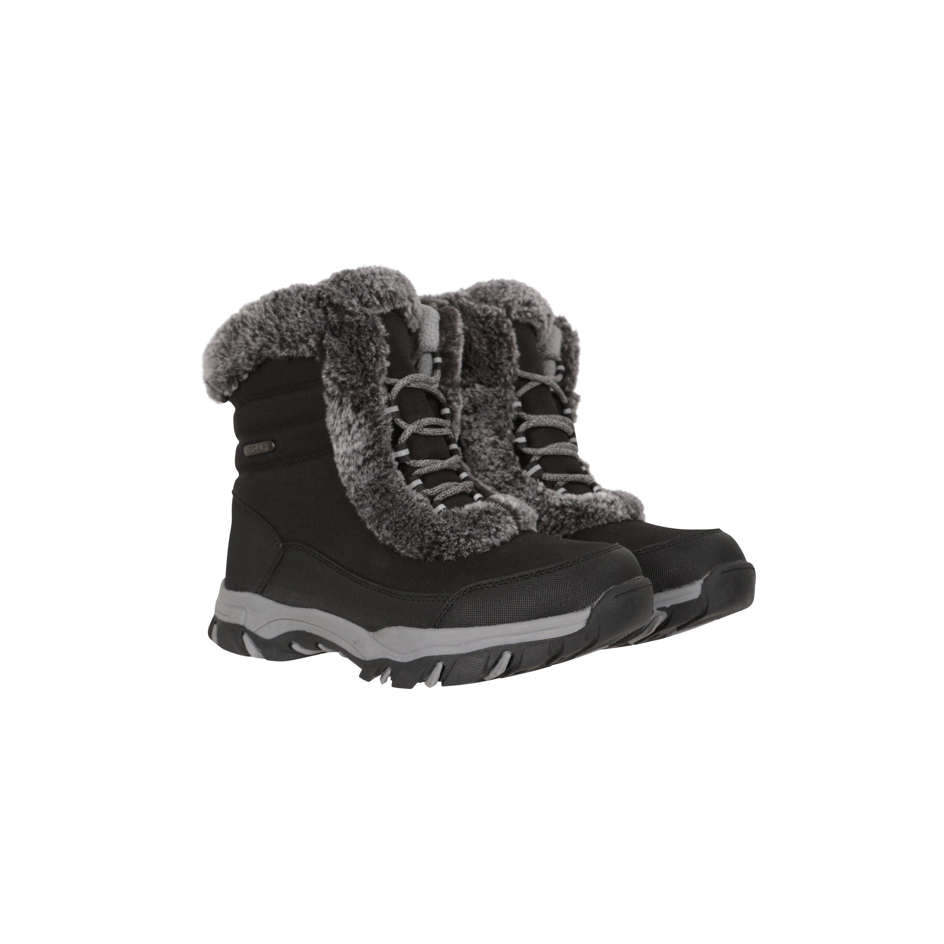 Thumbnail - Mountain Warehouse - Damen Schneestiefel "Ohio", Thermisches Material (Schwarz)
