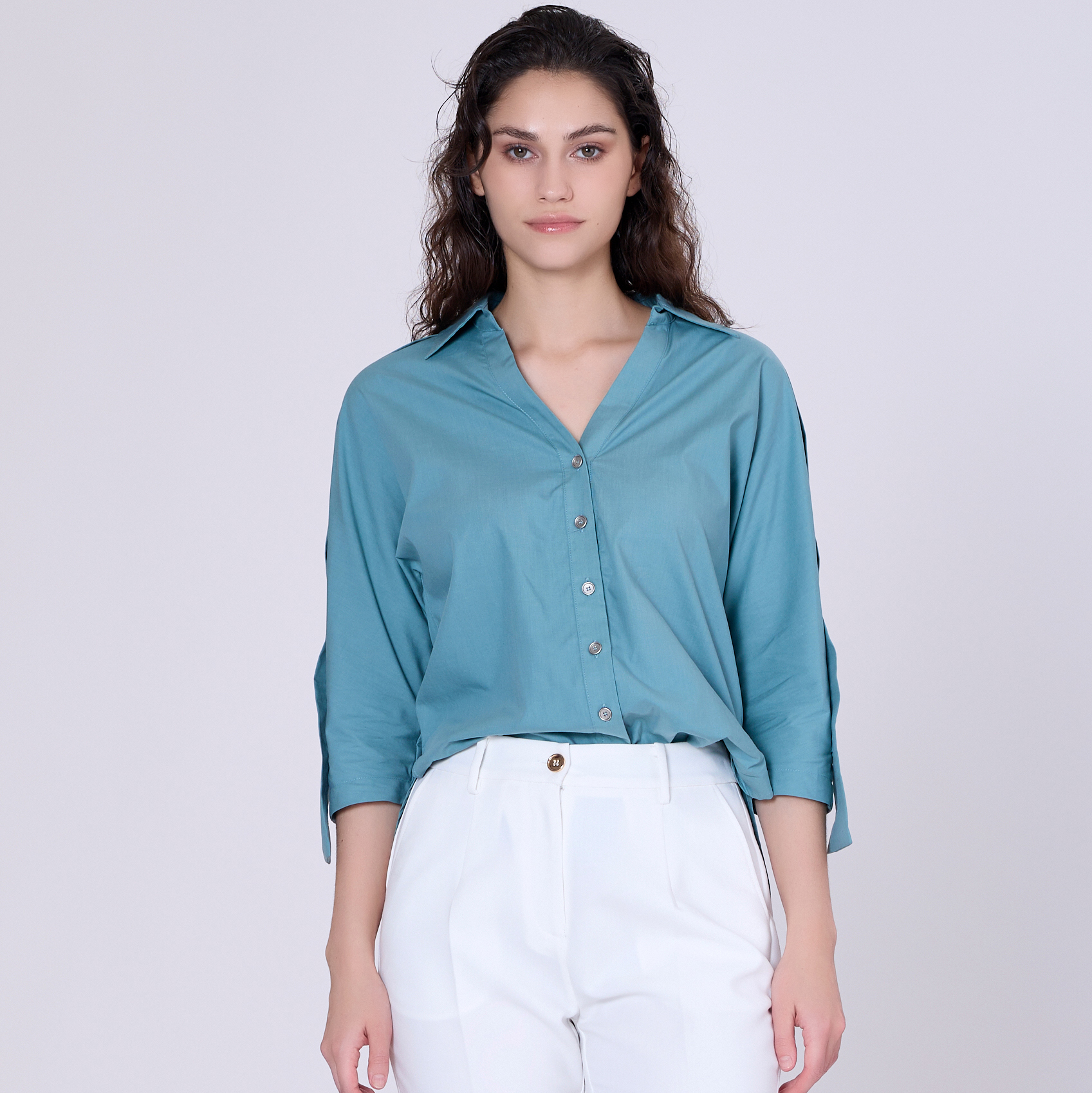 Breed Schouderbanden Shirt-image