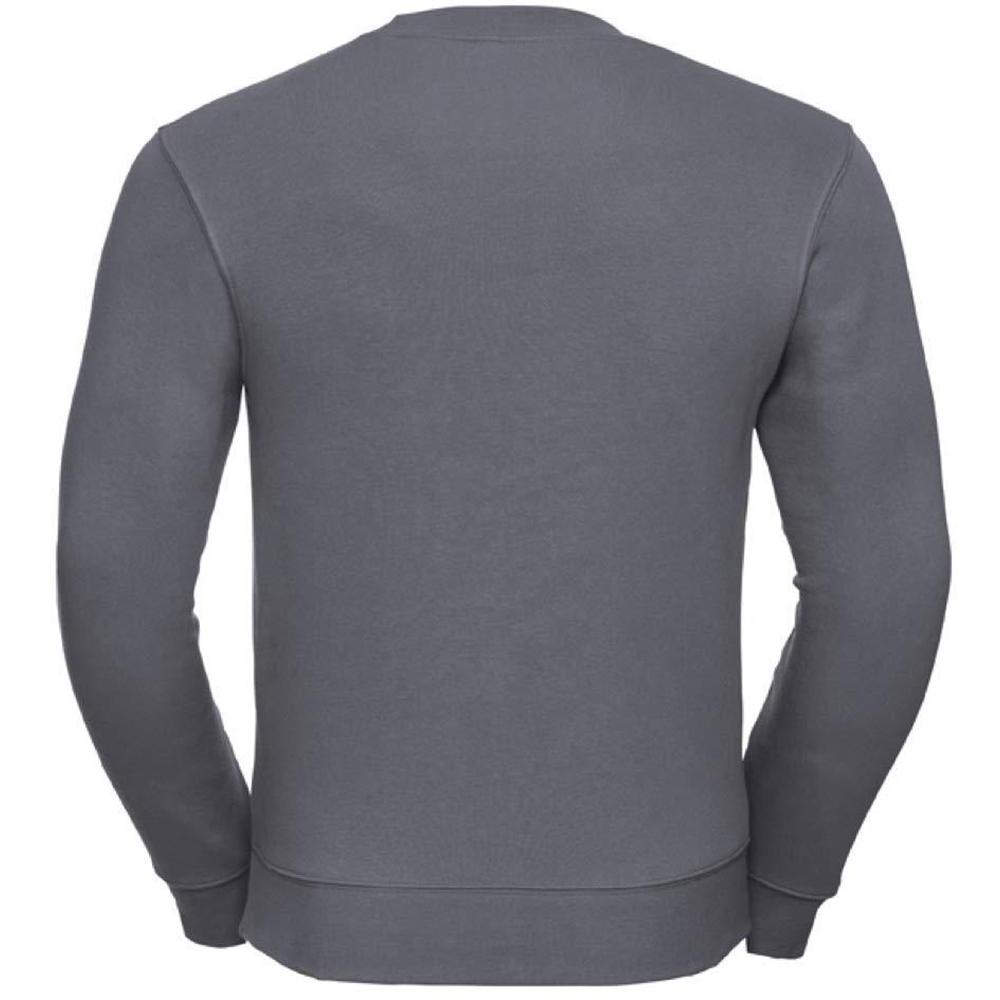 Russell Athletic Russell Mens Authentic Sweatshirt (Slimmer Cut) (Convoy Grey) herr – bild 2