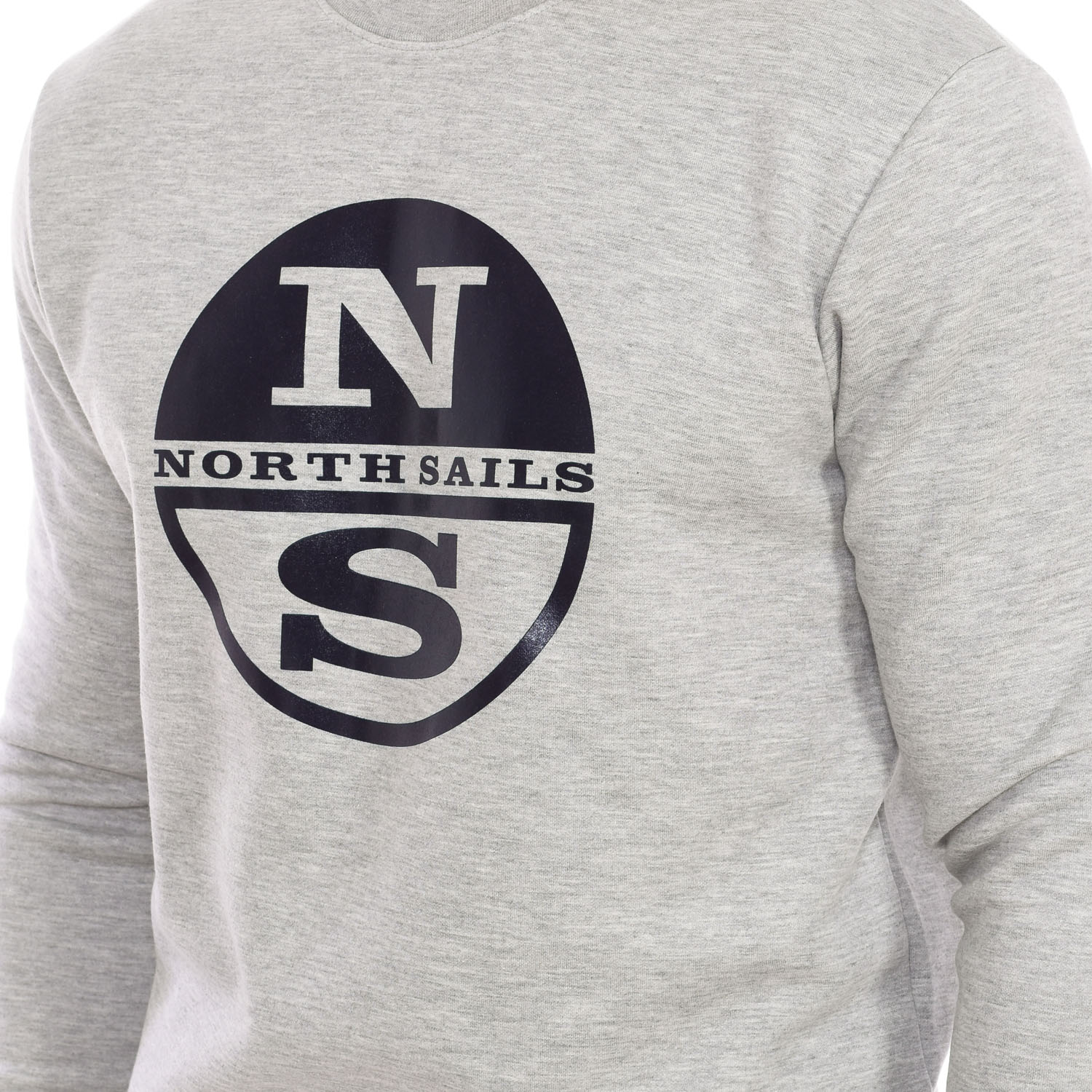 North Sails Långärmad sweatshirt med rund halsringning 9024130 herr – bild 4