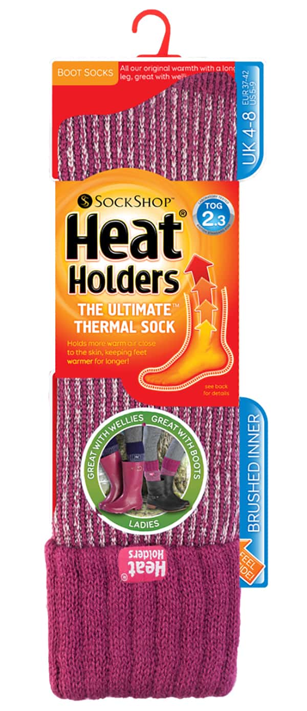 Heat Holders Ribbade termostrumpor för damer – bild 2