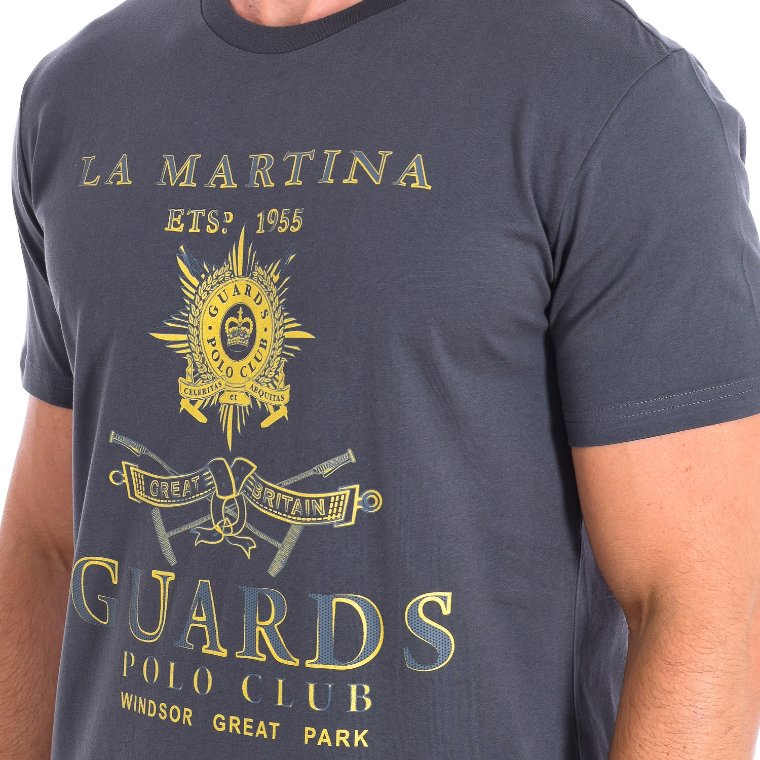 LA MARTINA T-shirts med korta ärmar TMRG30-JS206 herr – bild 5