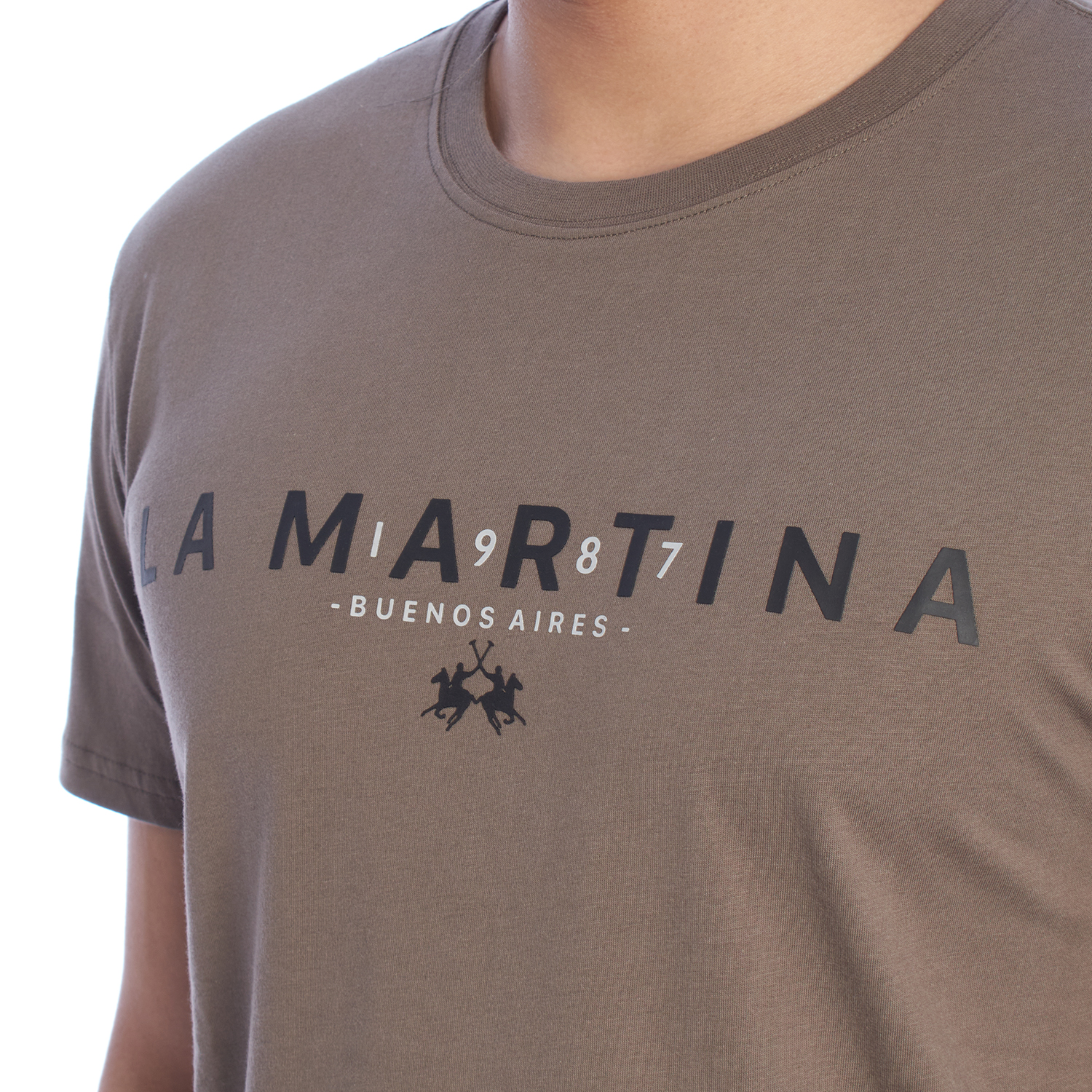 LA MARTINA T-shirts med korta ärmar YMR005-JS206 herr – bild 6