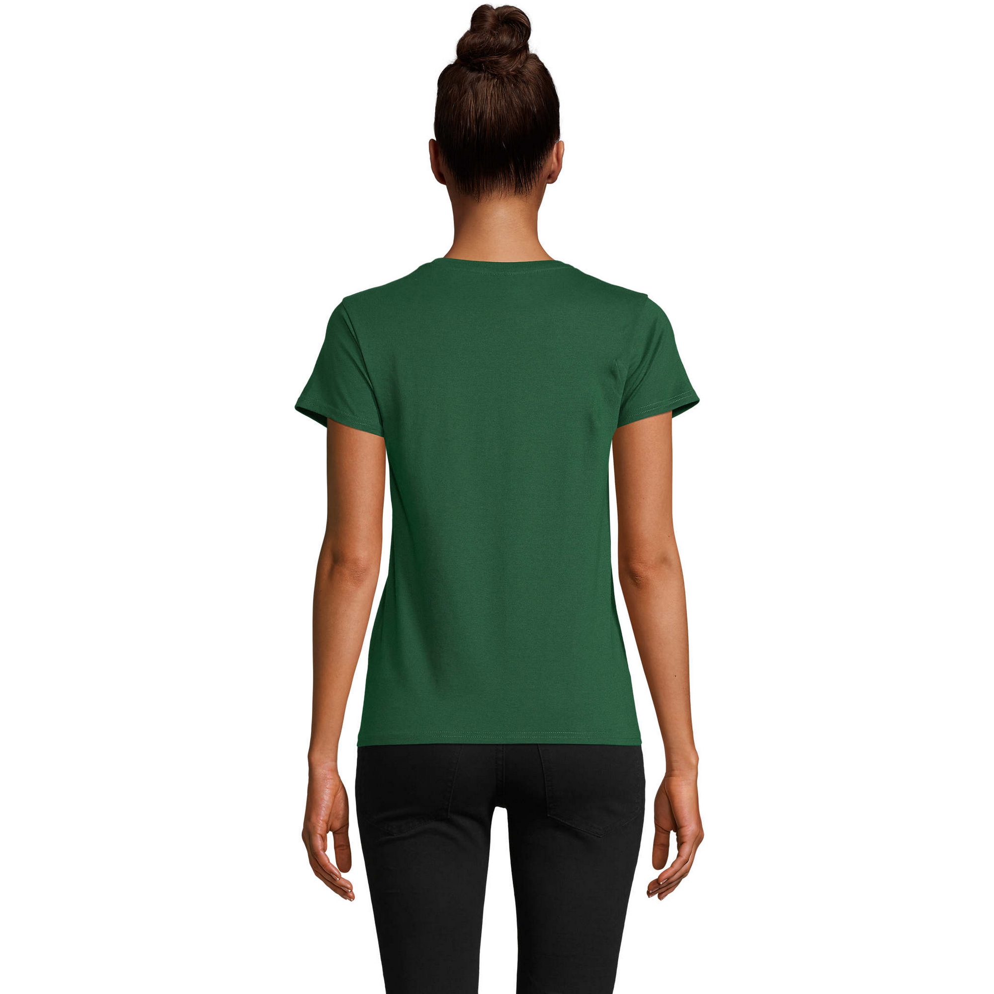 SOLS Pioneer T-shirt dam/dam (Flaskegrön) – bild 2
