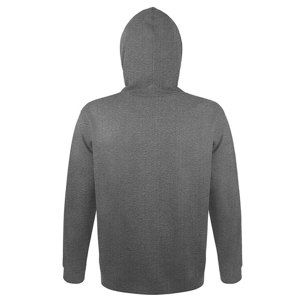 SOLS Unisex vuxen orm huvtröja för vuxna (Charcoal Melange) dam – bild 2