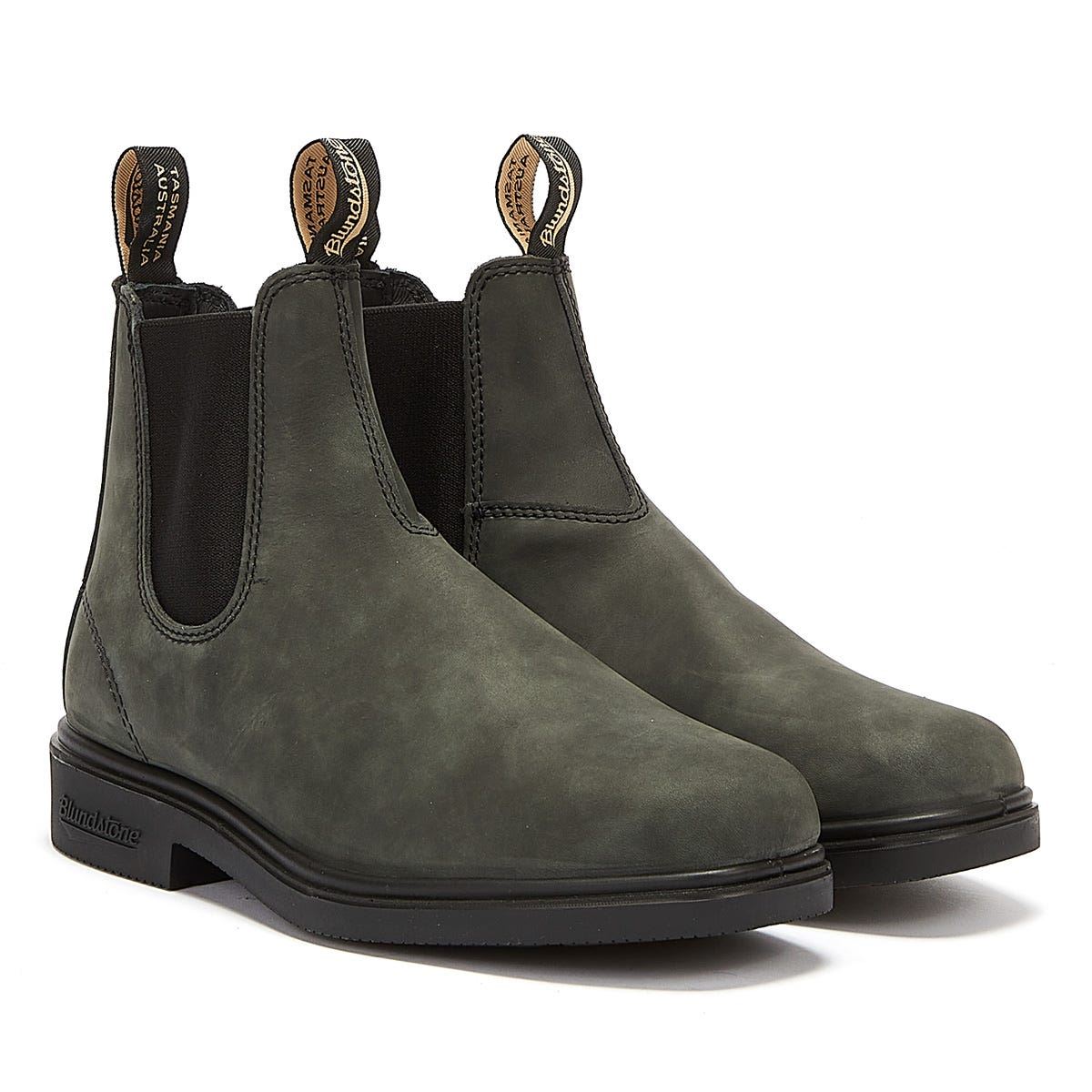 Thumbnail - Blundstone Chelsea Dress Rustic Herren Stiefel Schwarz