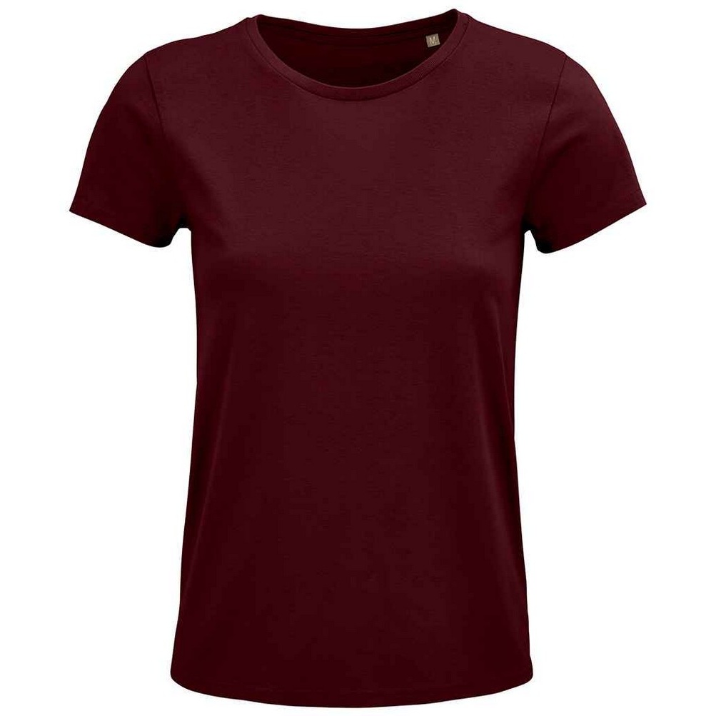 Thumbnail - SOLS - "Crusader" T-Shirt für Damen (Burgunderrot)