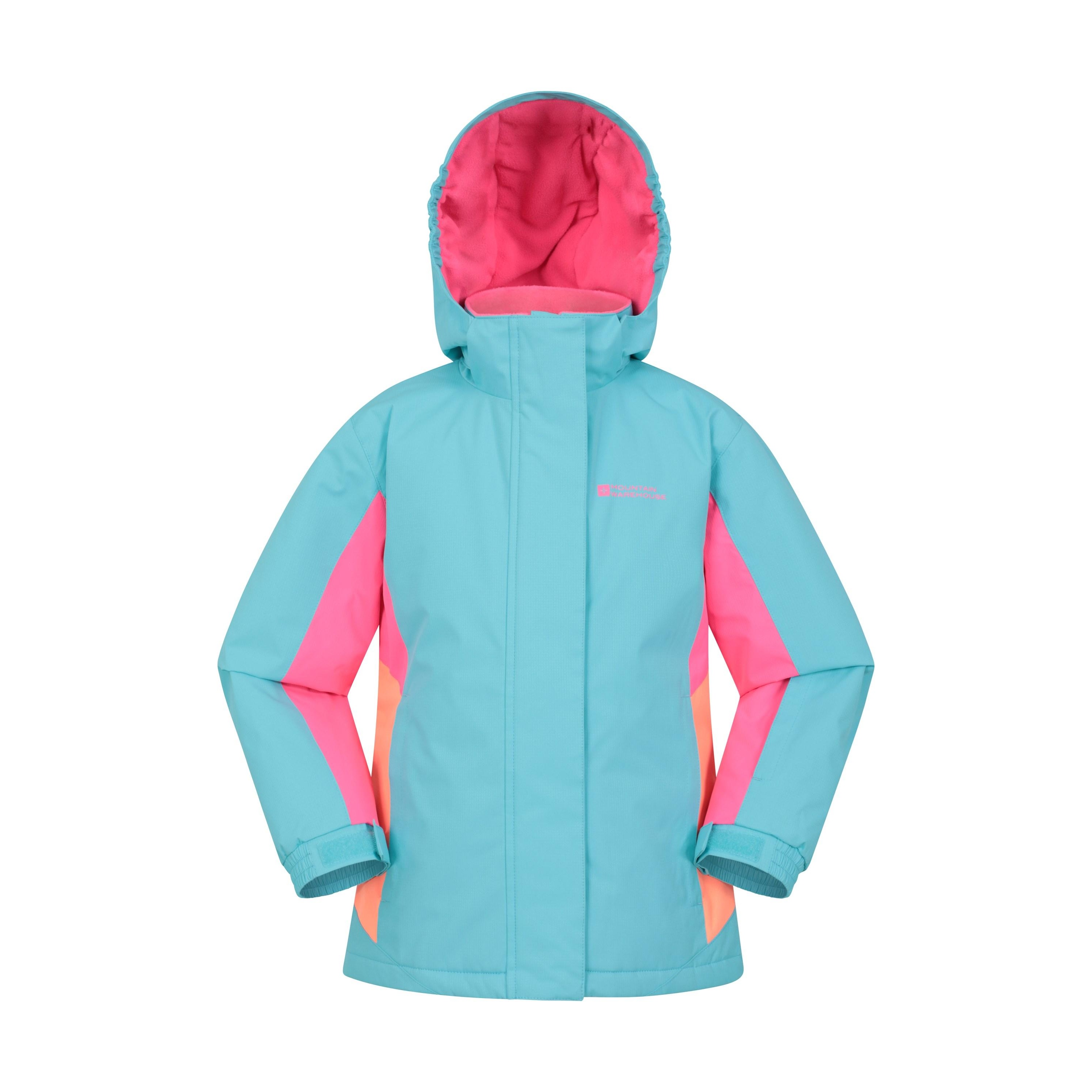 Mountain Warehouse Honing ski-jas voor kinderen (Aqua)