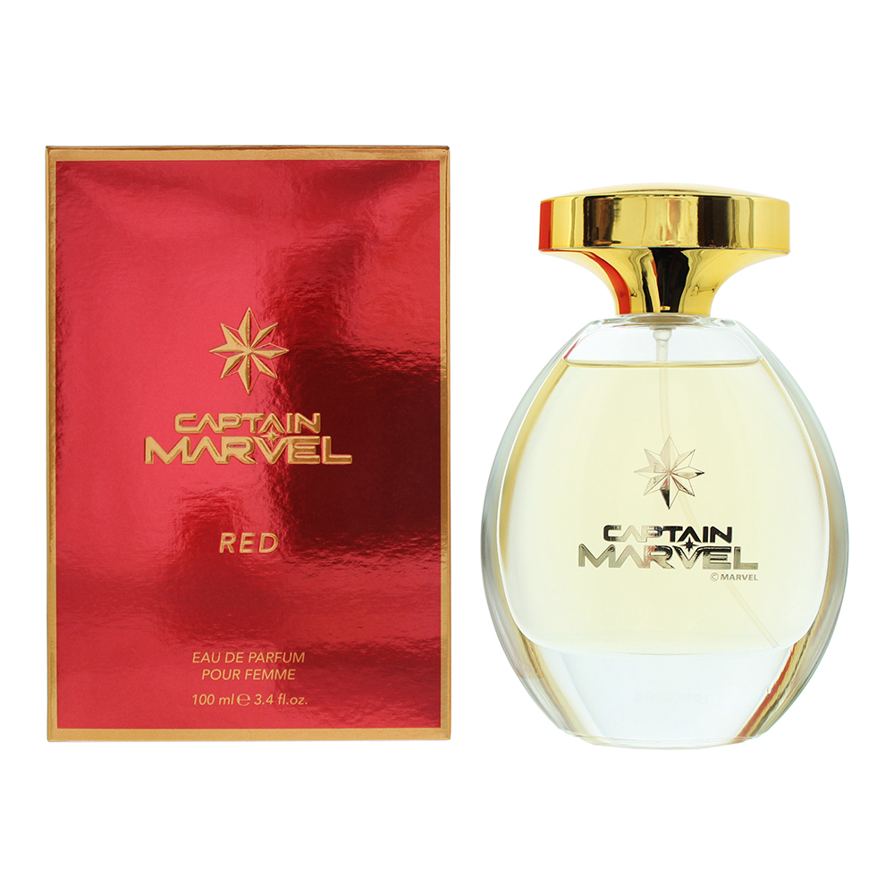 Marvel Womens Captain Red Eau De Toilette 100ml - One Size