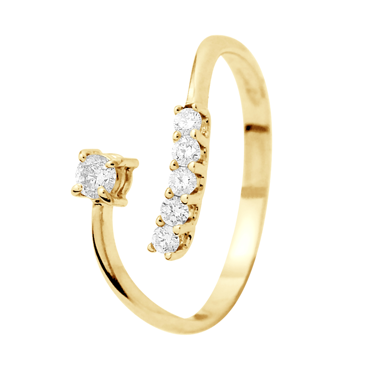 Thumbnail - DIADEMA - Ring - Prestige Jewelery - Diamanten - Gelbgold