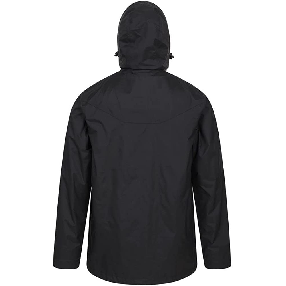 Mountain Warehou Mens Rift Extreme 2.5 Layer Vattentät Jacka (Svart) herr – bild 2
