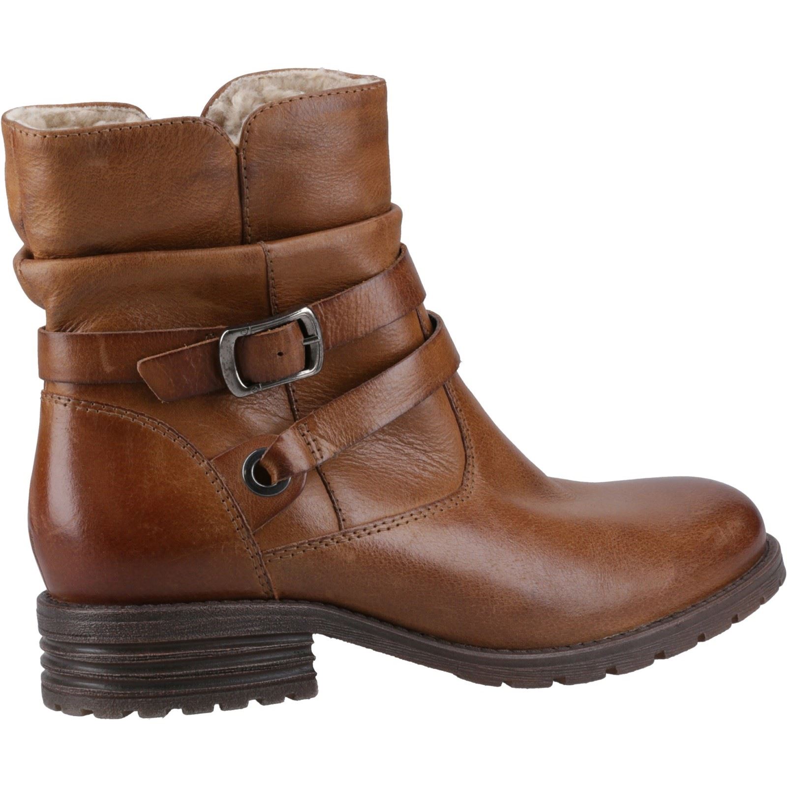 Hush Puppies Piper läder dam damstövlar – bild 2