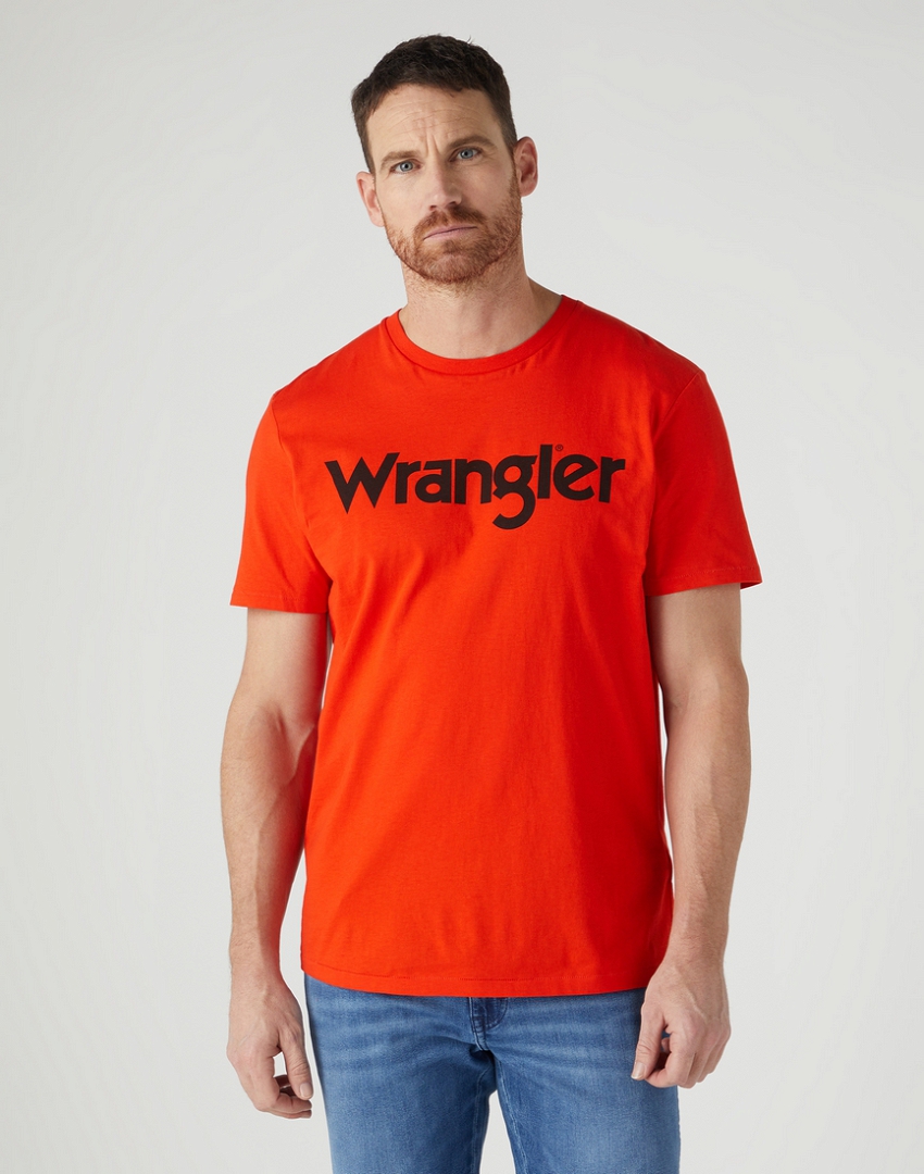 Thumbnail - Wrangler - ORANGE.COM LOGO TEE
