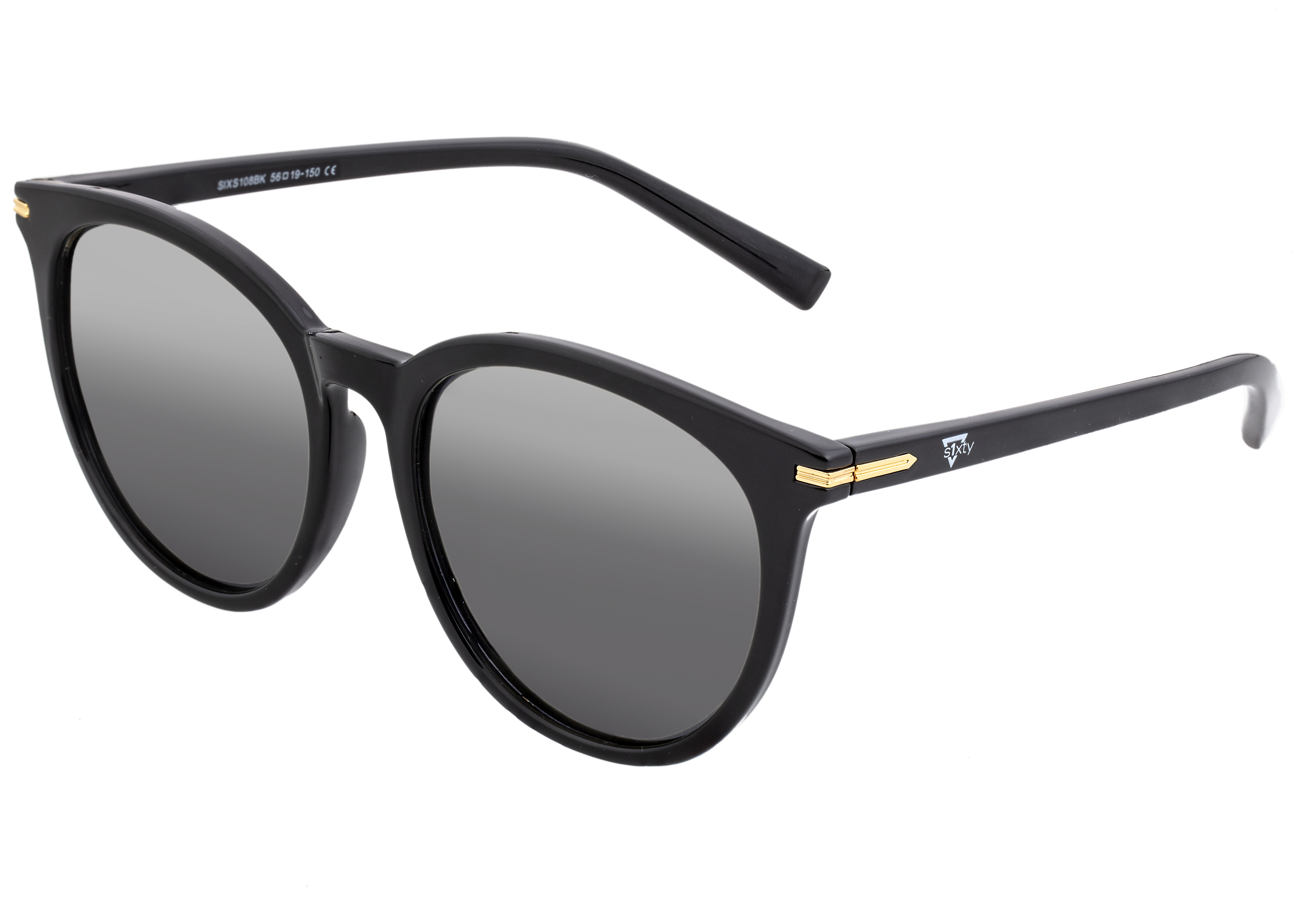 Sixty One Unisex Palawan Polarized Sunglasses - Black - One Size