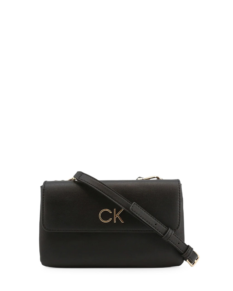 Calvin Klein Zwarte Polyester Dames Handtas