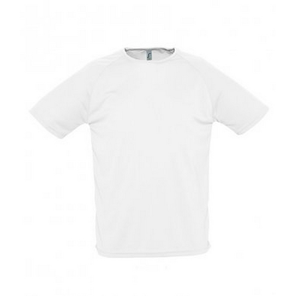 Thumbnail - SOLS Mens Sporty Short Sleeve Performance T-Shirt (Weiß)