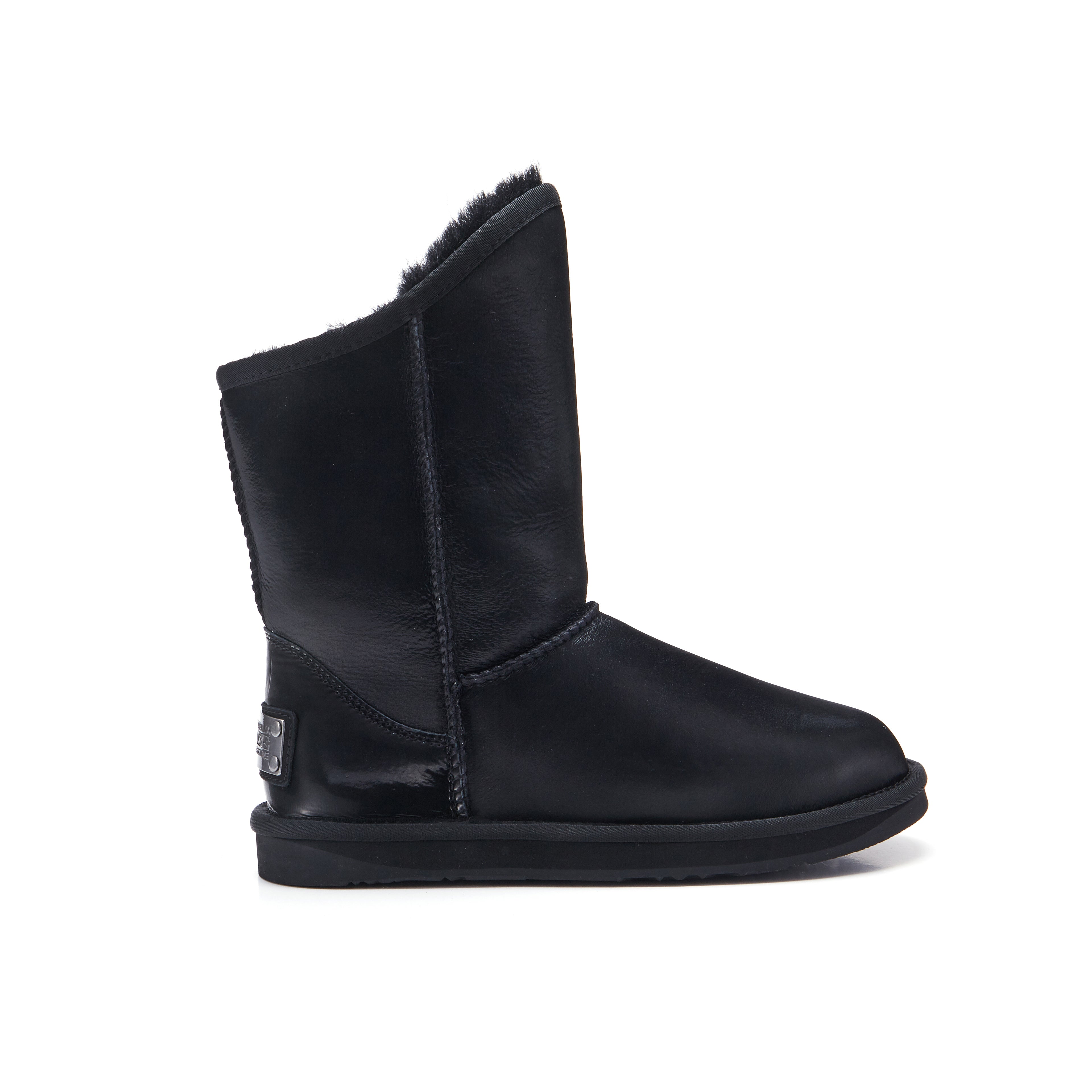 Thumbnail - Cosy Short Satin Schwarz