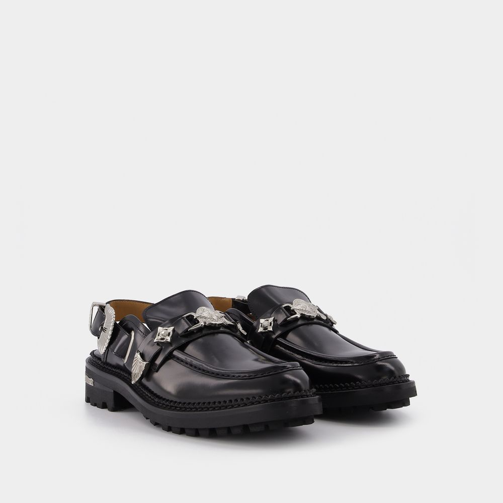 Toga Pulla Aj1070 Loafers Läder dam – bild 2