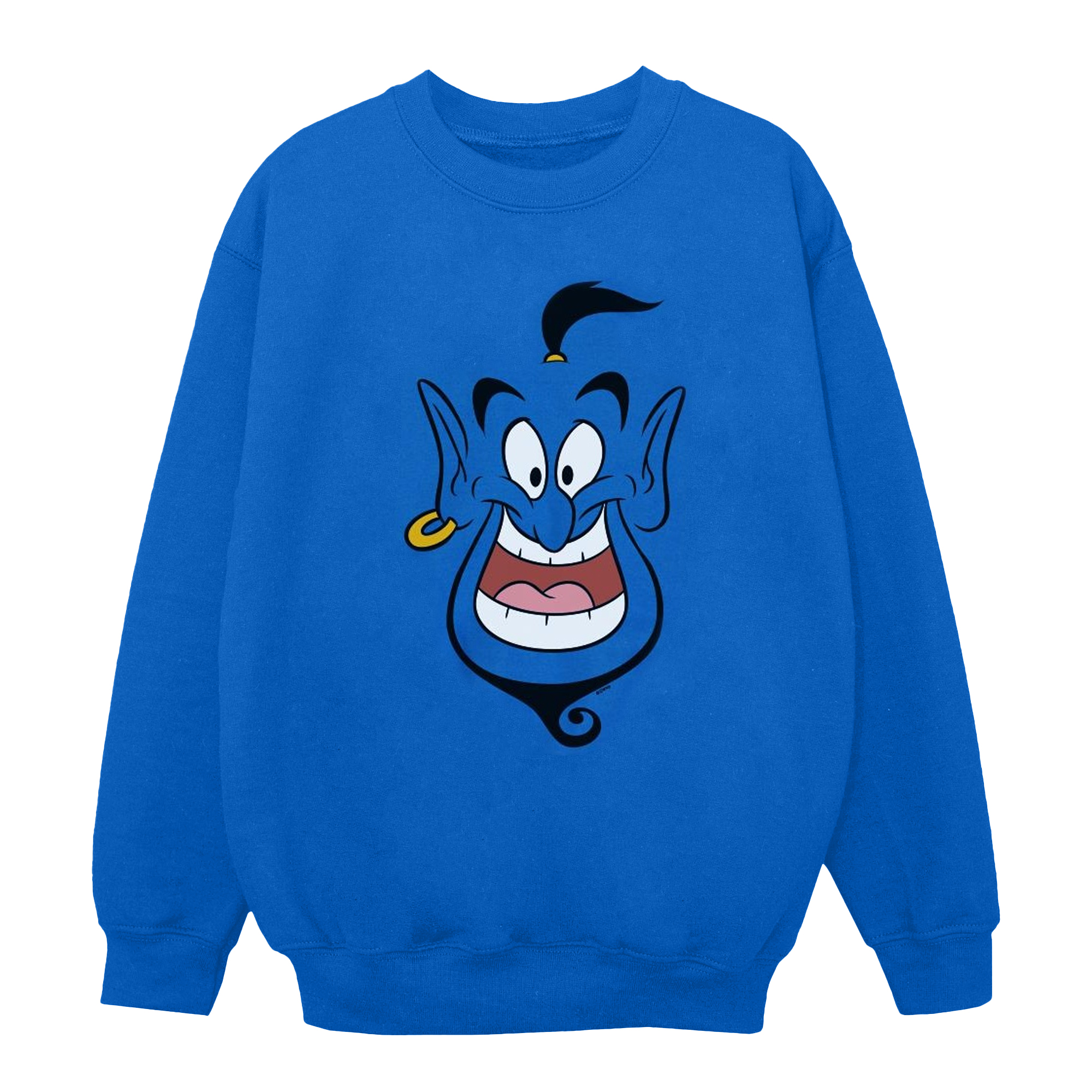 Thumbnail - Disney - "Aladdin Genie Face" Sweatshirt für Mädchen (Königsblau)
